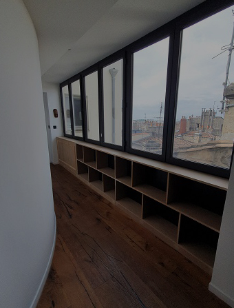 Meuble sous bassement